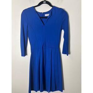 French Connection Classic Long Sleeve Knee Length Dress Sz 2